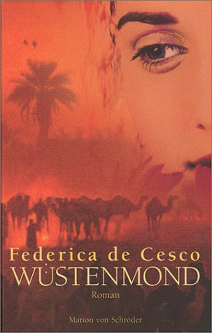 »Federica de Cesco: Wüstenmond«, Buchumschlaggestaltung – Belletristik