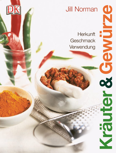 »Jill Norman: Kräuter & Gewürze«, Buchumschlaggestaltung – Fachbücher